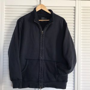 J CREW heavy fleece jacket
